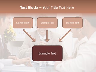 Partner Partnership Coworkers PowerPoint Template