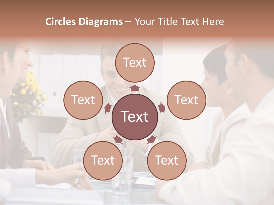 Partner Partnership Coworkers PowerPoint Template