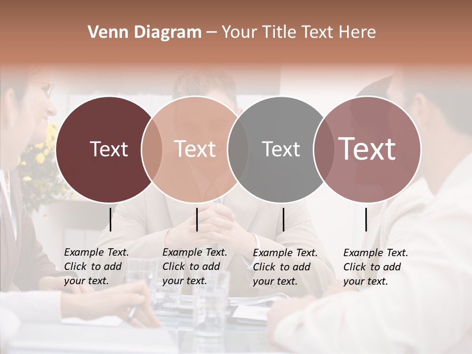 Partner Partnership Coworkers PowerPoint Template