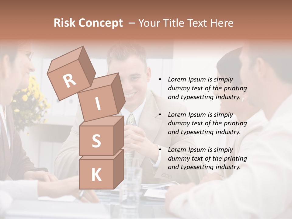 Partner Partnership Coworkers PowerPoint Template