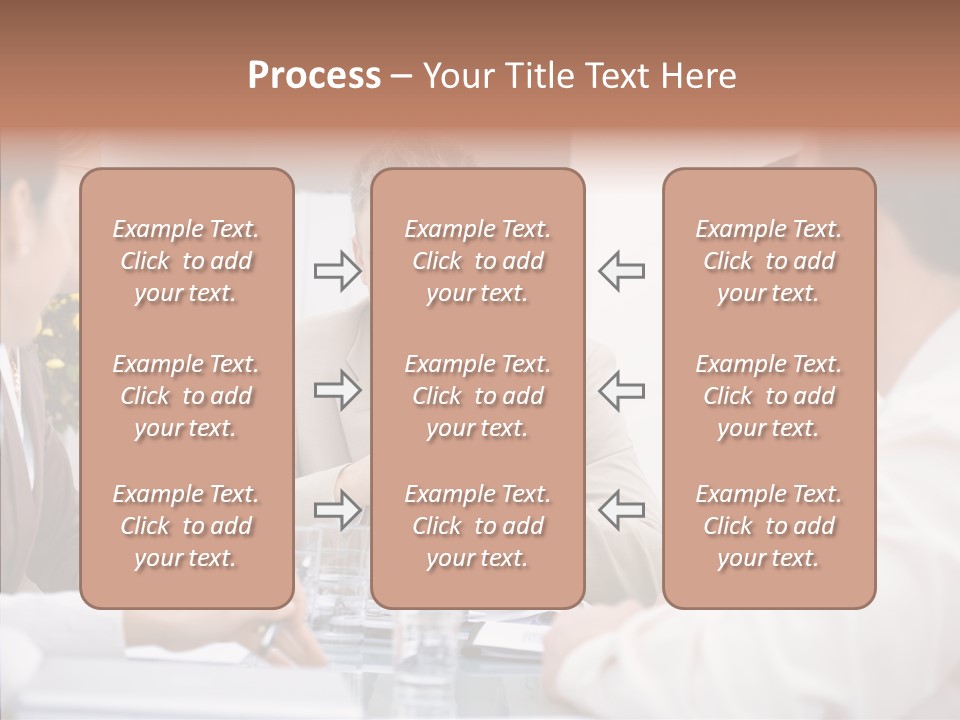 Partner Partnership Coworkers PowerPoint Template