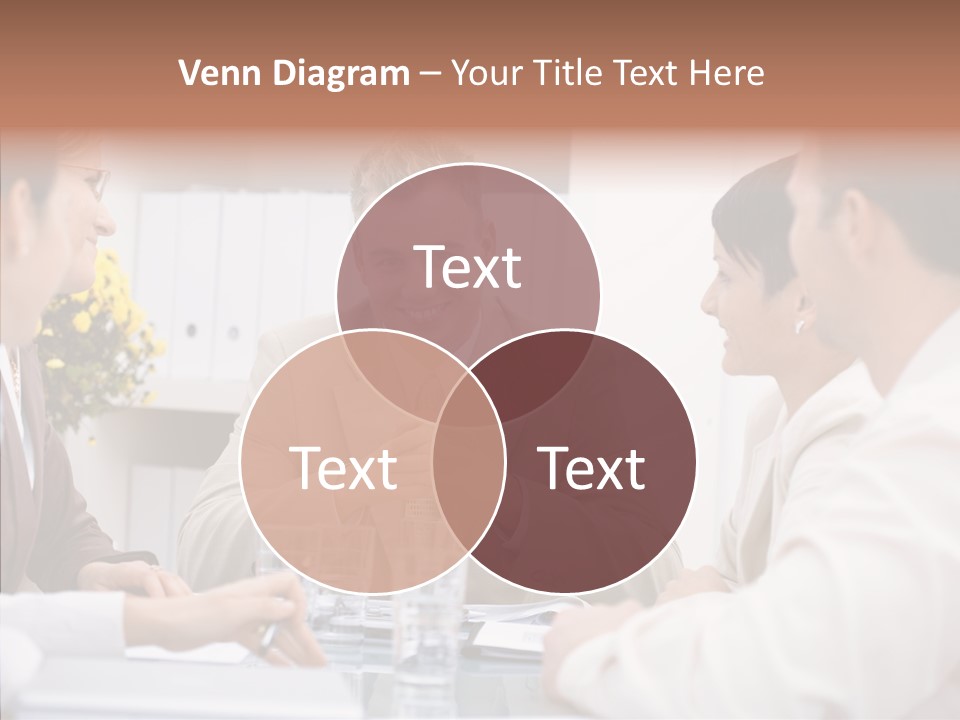 Partner Partnership Coworkers PowerPoint Template