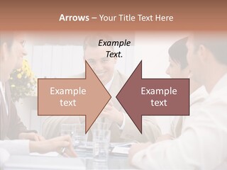 Partner Partnership Coworkers PowerPoint Template