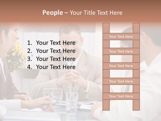 Partner Partnership Coworkers PowerPoint Template
