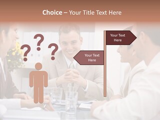 Partner Partnership Coworkers PowerPoint Template