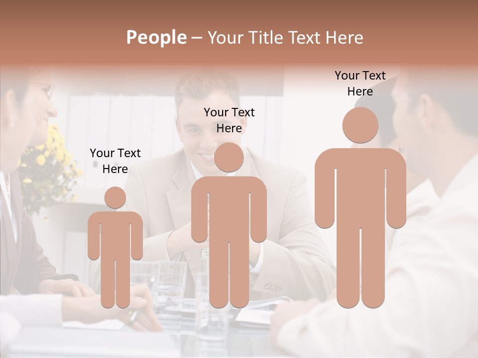 Partner Partnership Coworkers PowerPoint Template