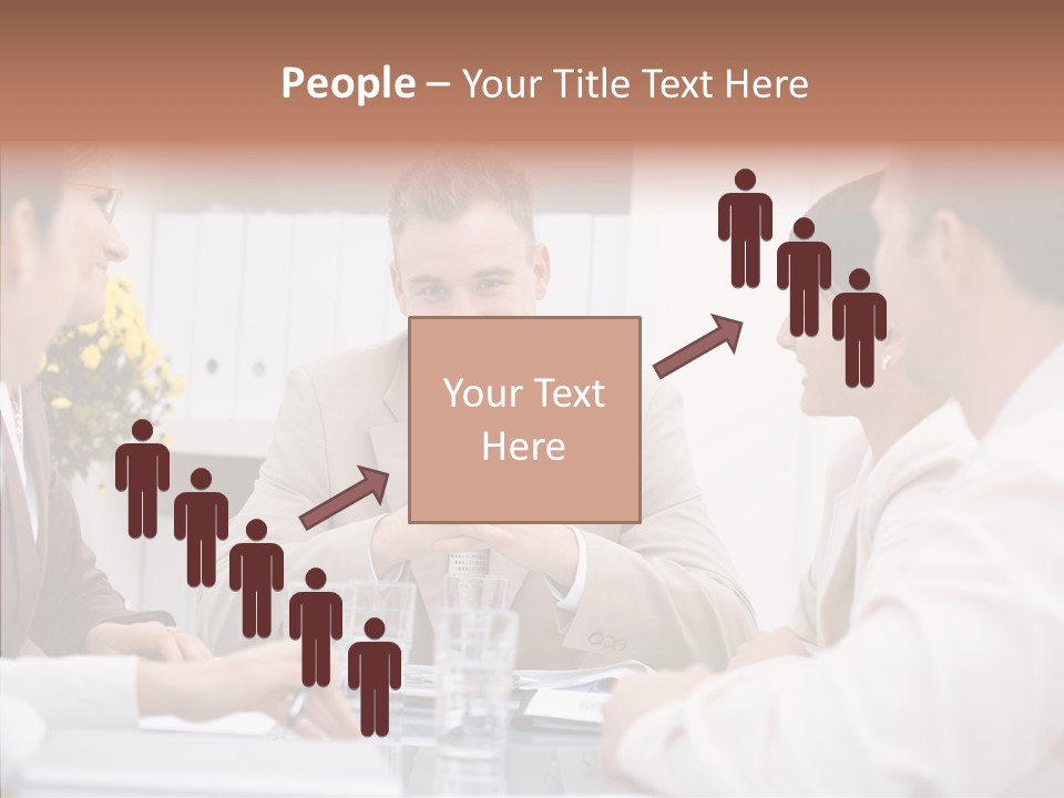 Partner Partnership Coworkers PowerPoint Template