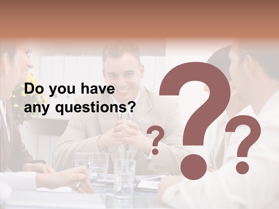 Partner Partnership Coworkers PowerPoint Template