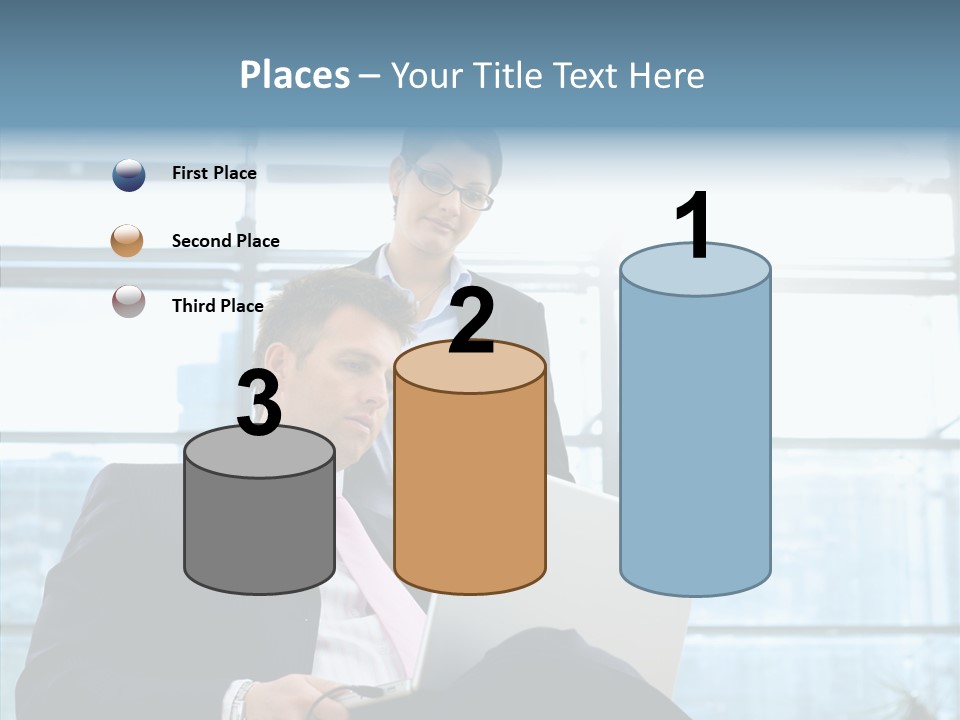 Teamwork Short Secretary PowerPoint Template