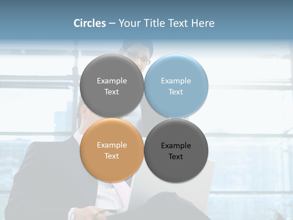 Teamwork Short Secretary PowerPoint Template