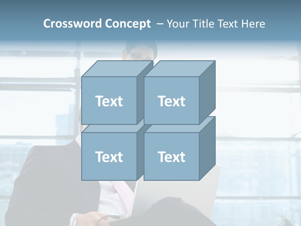 Teamwork Short Secretary PowerPoint Template