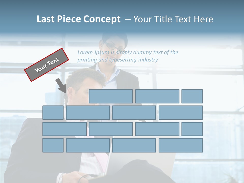 Teamwork Short Secretary PowerPoint Template