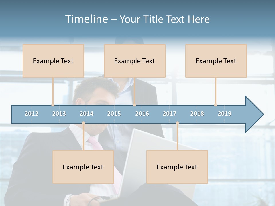 Teamwork Short Secretary PowerPoint Template