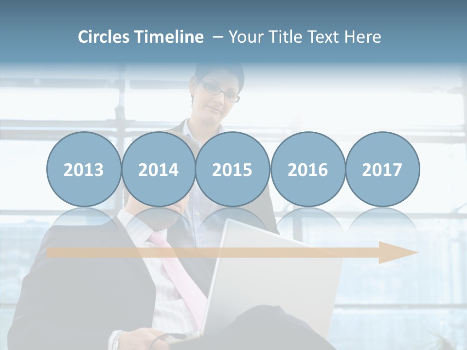 Teamwork Short Secretary PowerPoint Template