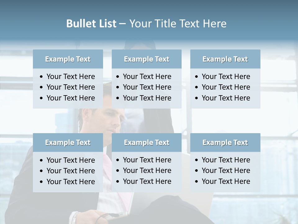 Teamwork Short Secretary PowerPoint Template