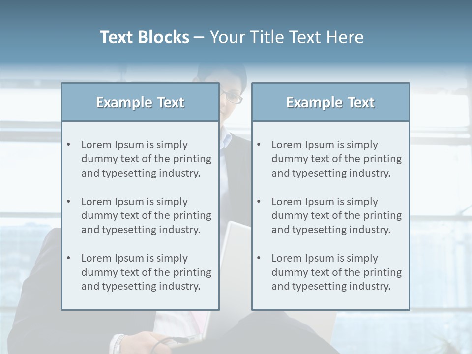 Teamwork Short Secretary PowerPoint Template
