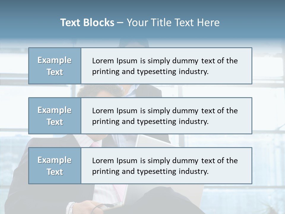 Teamwork Short Secretary PowerPoint Template
