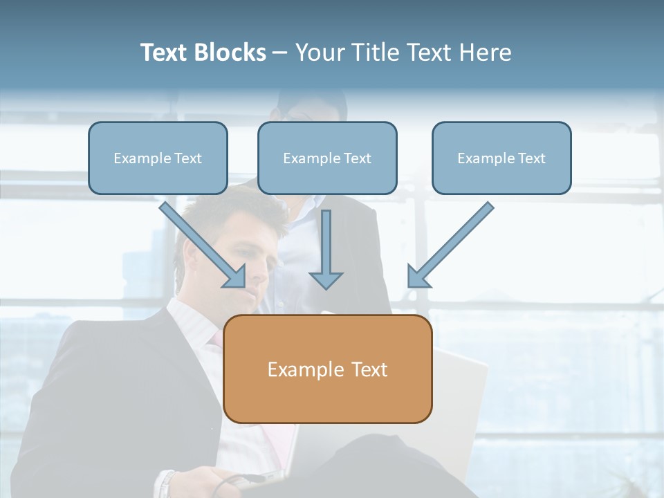 Teamwork Short Secretary PowerPoint Template