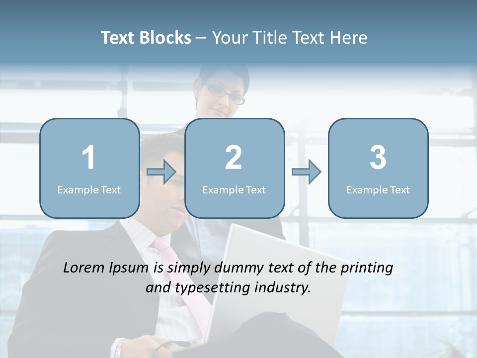 Teamwork Short Secretary PowerPoint Template