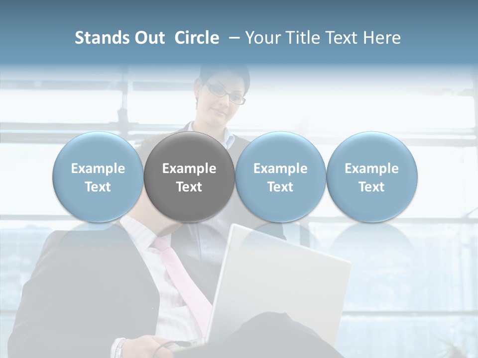 Teamwork Short Secretary PowerPoint Template