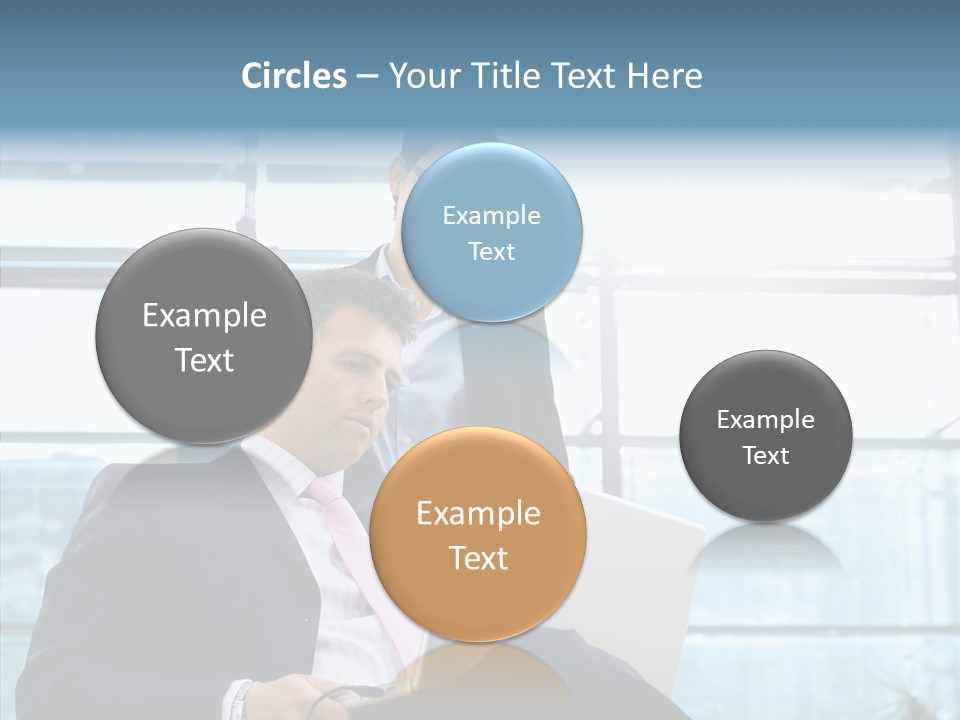 Teamwork Short Secretary PowerPoint Template