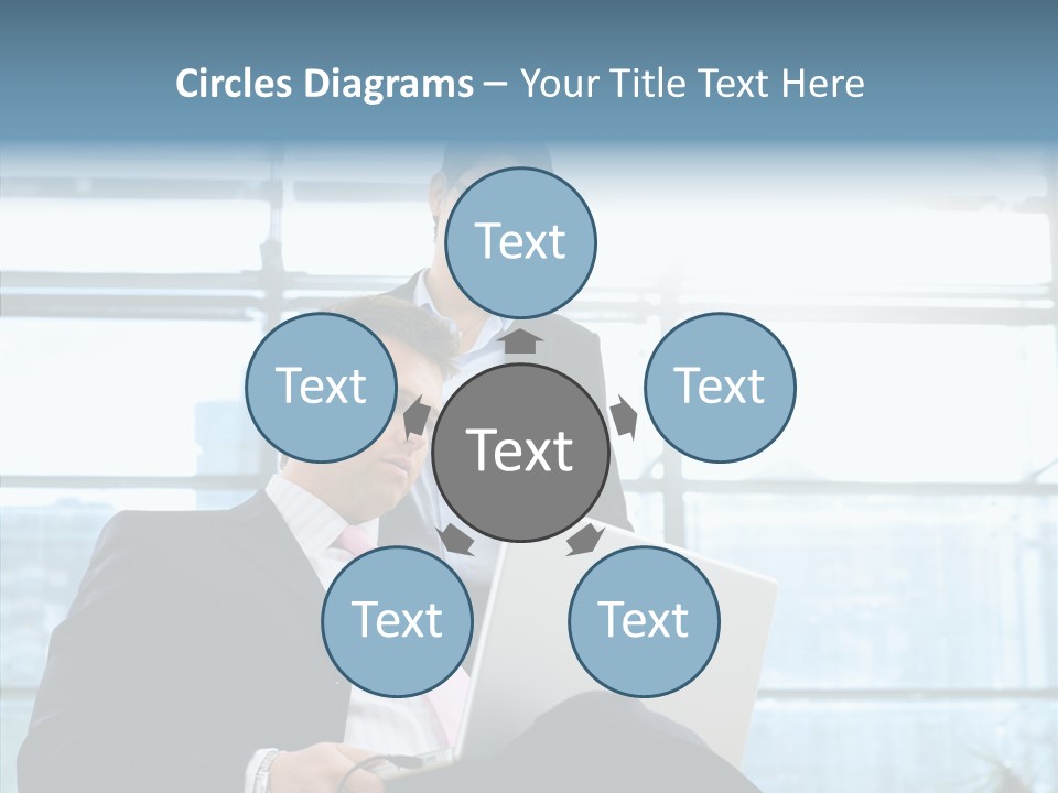 Teamwork Short Secretary PowerPoint Template