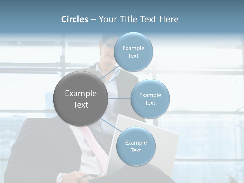 Teamwork Short Secretary PowerPoint Template