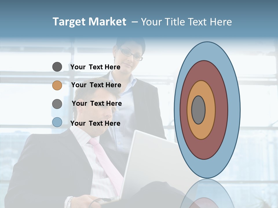 Teamwork Short Secretary PowerPoint Template