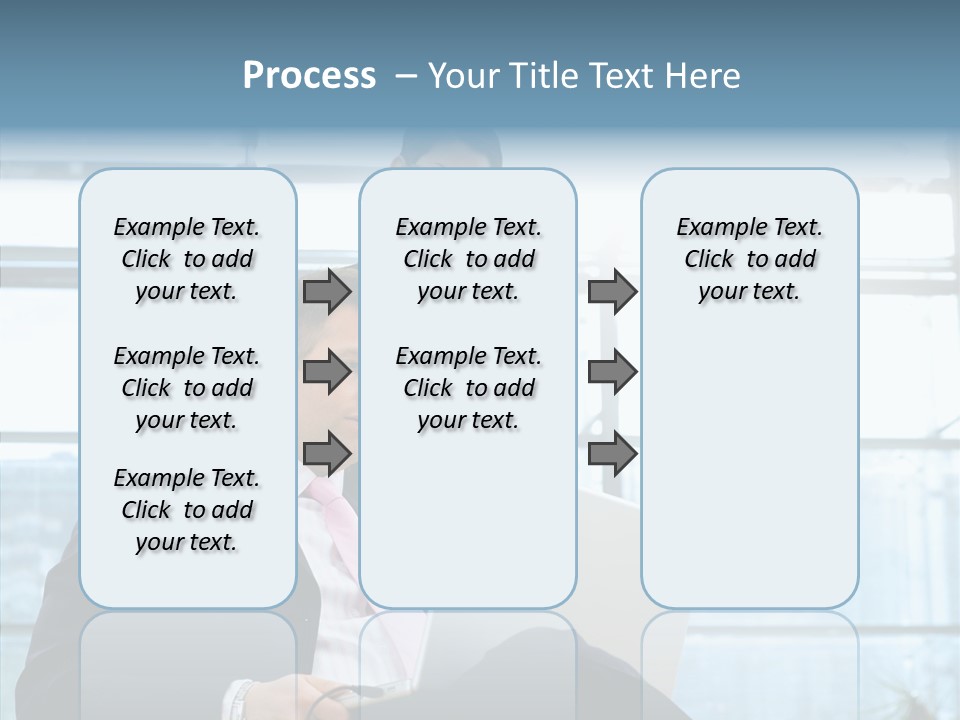 Teamwork Short Secretary PowerPoint Template