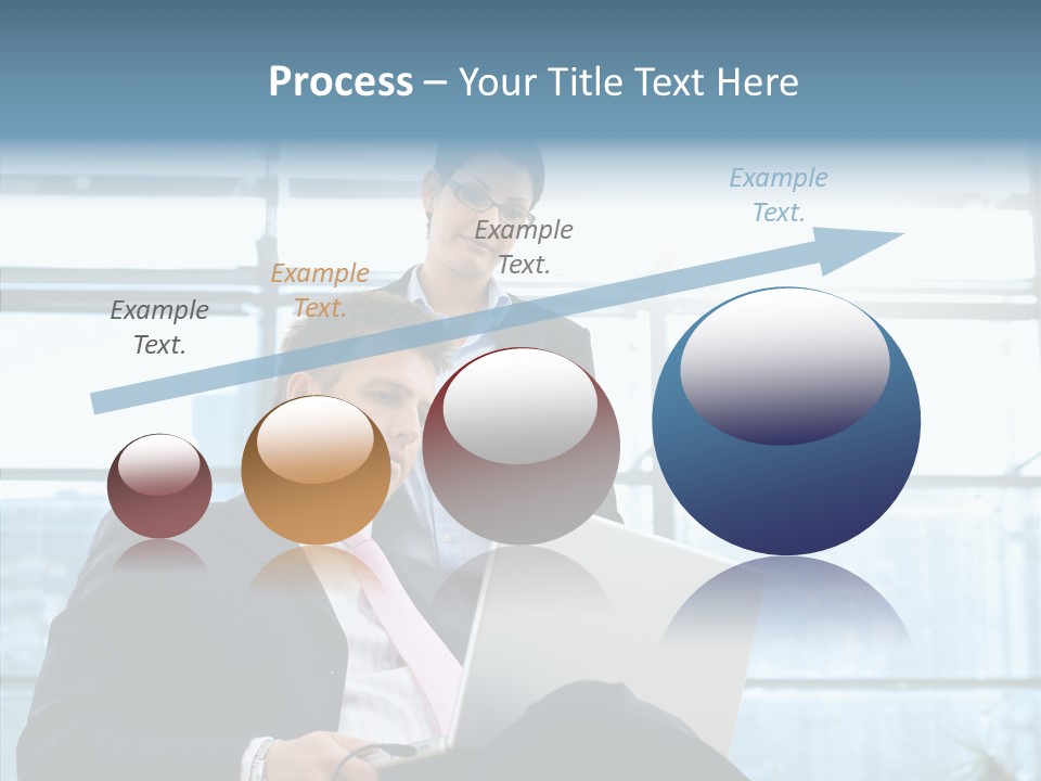 Teamwork Short Secretary PowerPoint Template