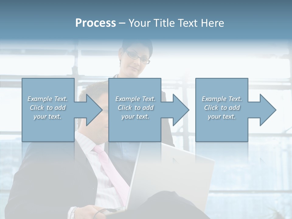 Teamwork Short Secretary PowerPoint Template