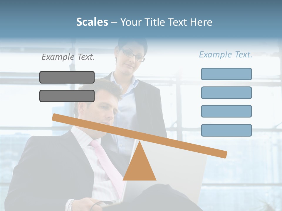 Teamwork Short Secretary PowerPoint Template