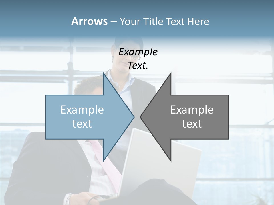 Teamwork Short Secretary PowerPoint Template