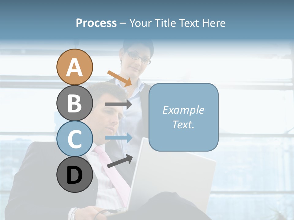 Teamwork Short Secretary PowerPoint Template