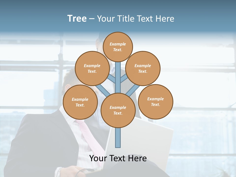 Teamwork Short Secretary PowerPoint Template