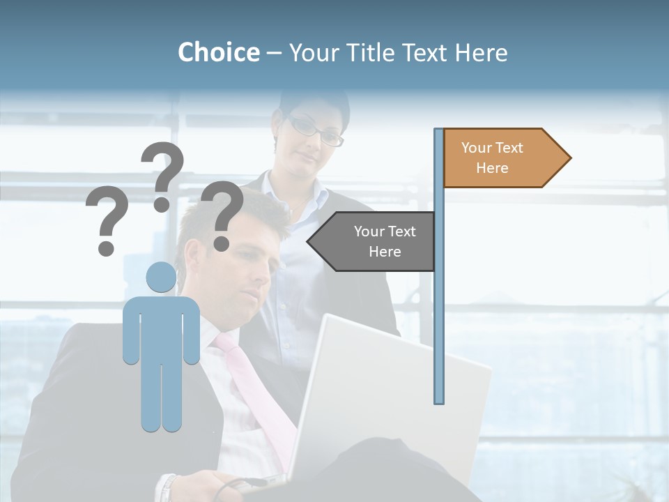 Teamwork Short Secretary PowerPoint Template