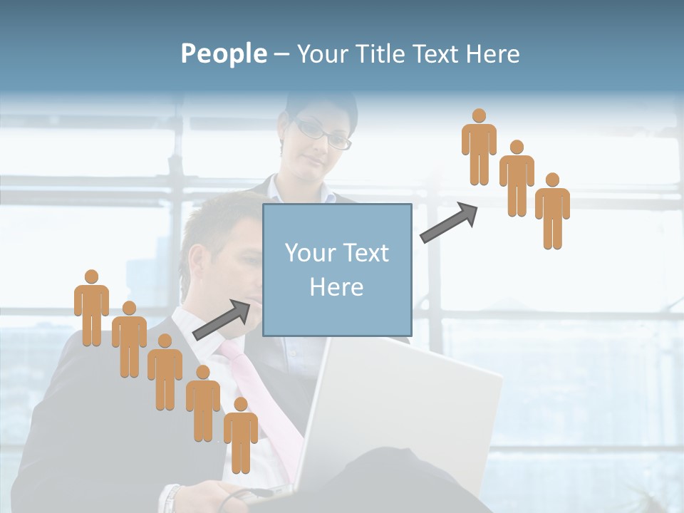 Teamwork Short Secretary PowerPoint Template