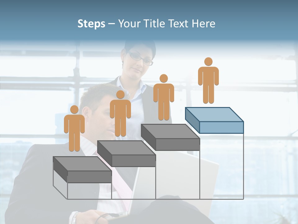 Teamwork Short Secretary PowerPoint Template