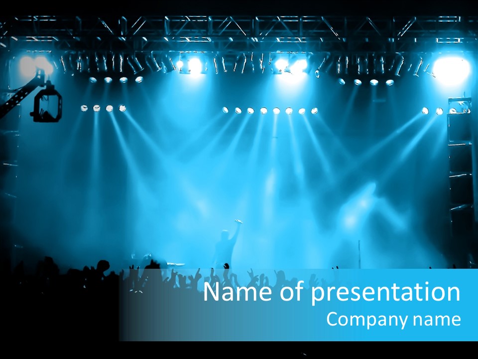 Live Show Air PowerPoint Template