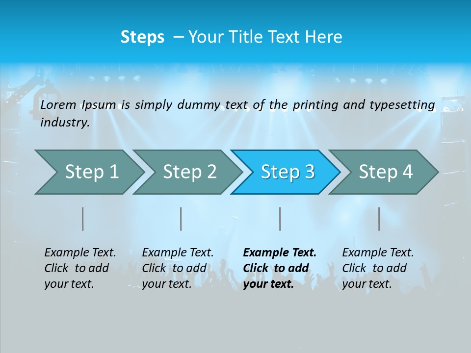 Live Show Air PowerPoint Template