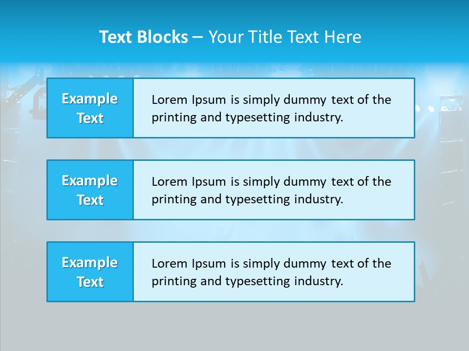 Live Show Air PowerPoint Template