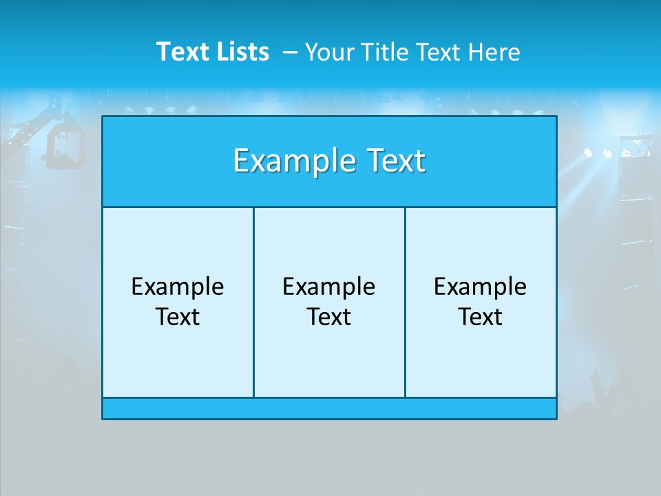 Live Show Air PowerPoint Template