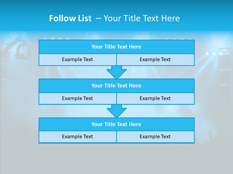 Live Show Air PowerPoint Template