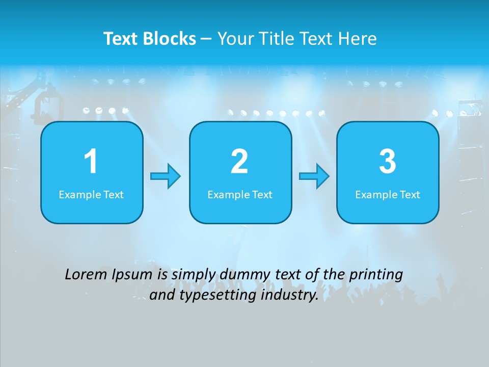 Live Show Air PowerPoint Template