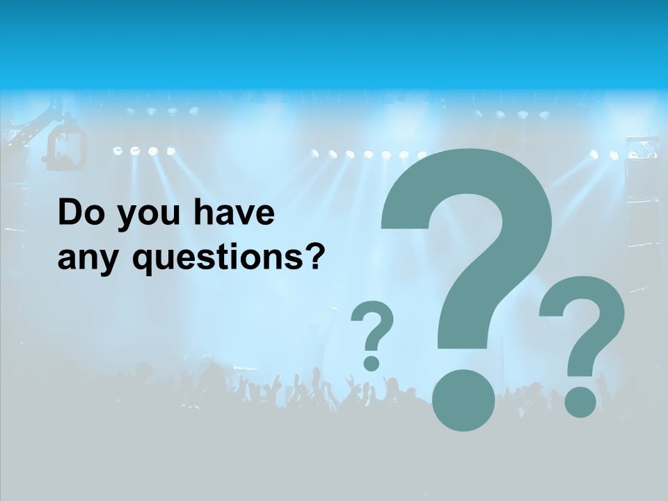 Live Show Air PowerPoint Template