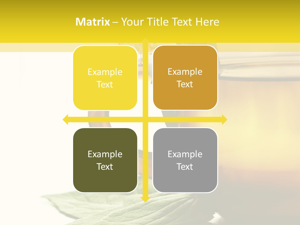 Background Indian Jasmine PowerPoint Template