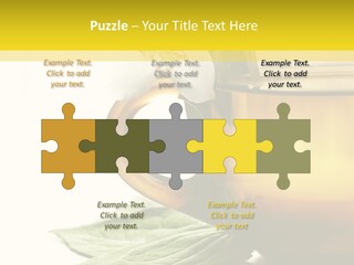 Background Indian Jasmine PowerPoint Template