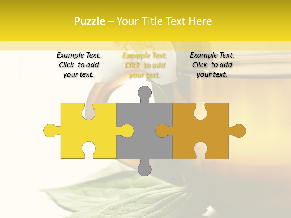 Background Indian Jasmine PowerPoint Template