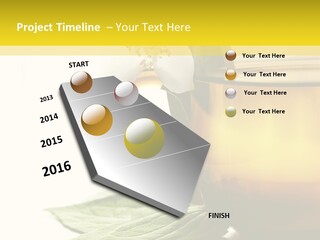 Background Indian Jasmine PowerPoint Template