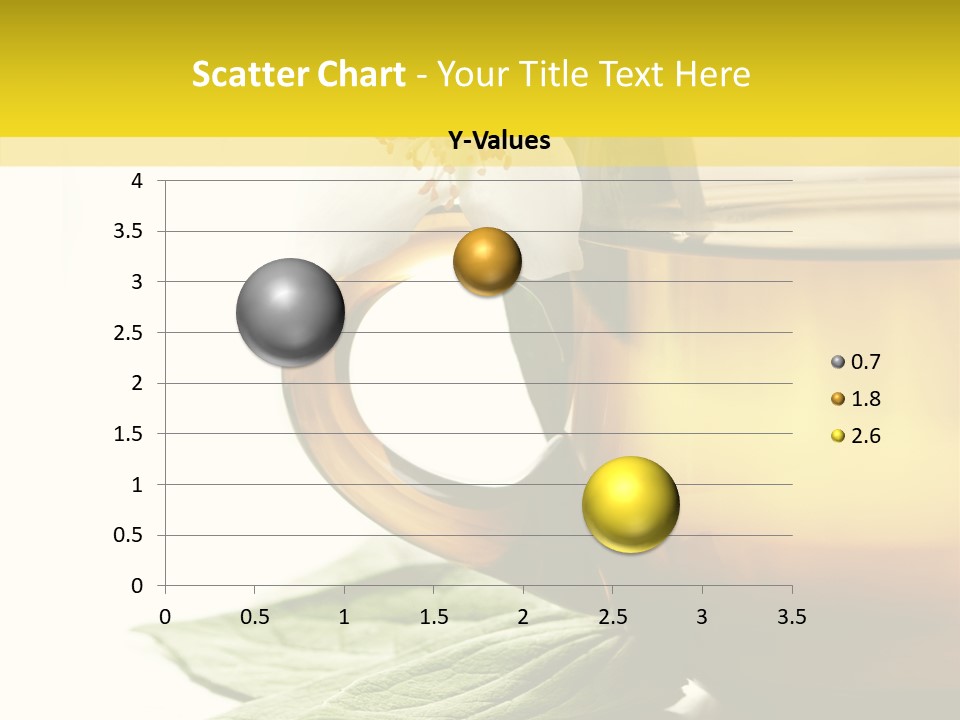 Background Indian Jasmine PowerPoint Template